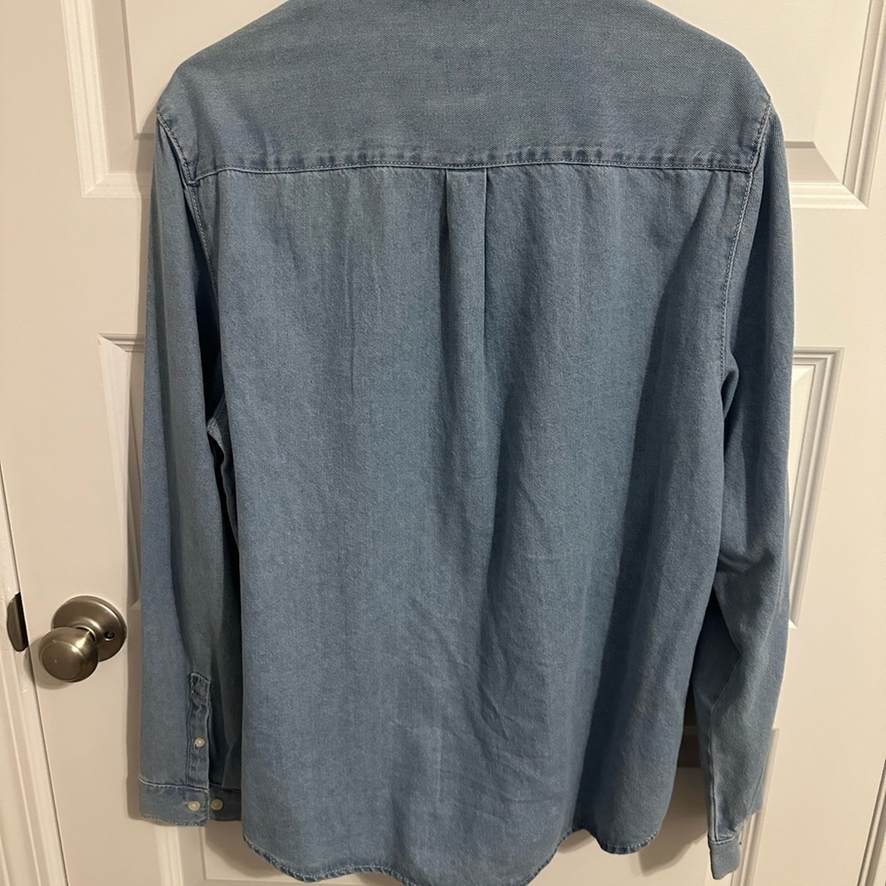 Zara long sleeve button up large - Picture 3 of 3